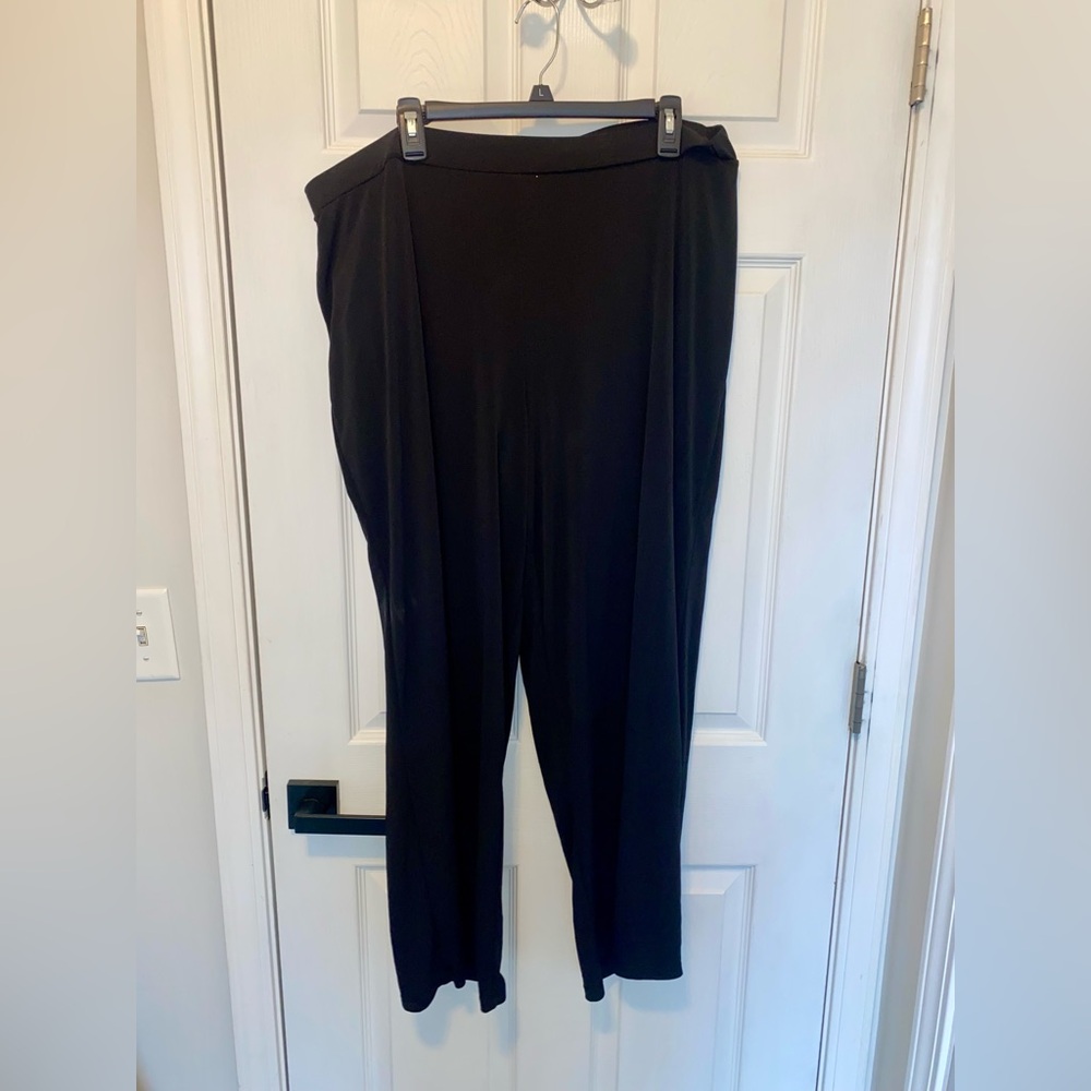 Black George Stretchy Dress Pants